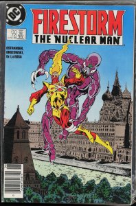 Firestorm, the Nuclear Man #72 Newsstand Edition (1988) Firestorm