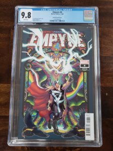 Empyre 6 CGC 9.8 Hetrick 1 per store Variant Higest Graded 1 of 6 CGC 9.8s