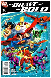 THE BRAVE AND THE BOLD vol 3 #12 (Jun 2008) 9.0 VF/NM  Mark Waid! Jerry Ordway!