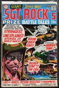 Our Army at War #216 (1970) The Haunted Tank