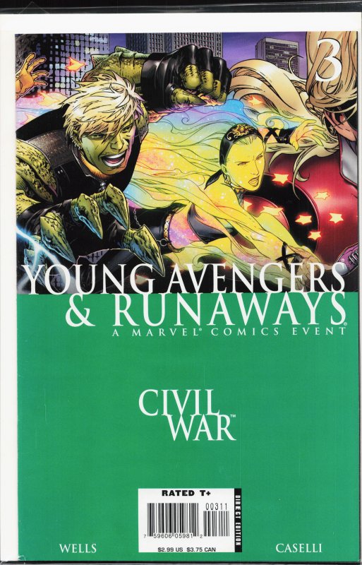 Civil War: Young Avengers & Runaways #3 (2006) Young Avengers