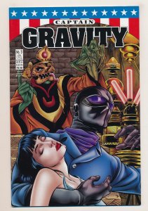 Captain Gravity (1998 Penny Farthing Press) #1-4 FN+ to NM Complete series