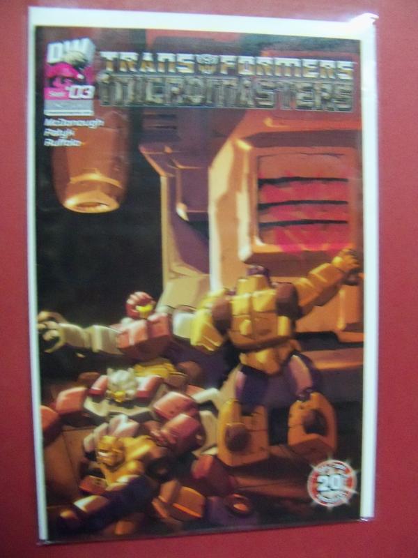 TRANSFORMERS  MICRO MASTERS #3B VARIANT VERY FINE/NEAR MINT 1ST PRINT