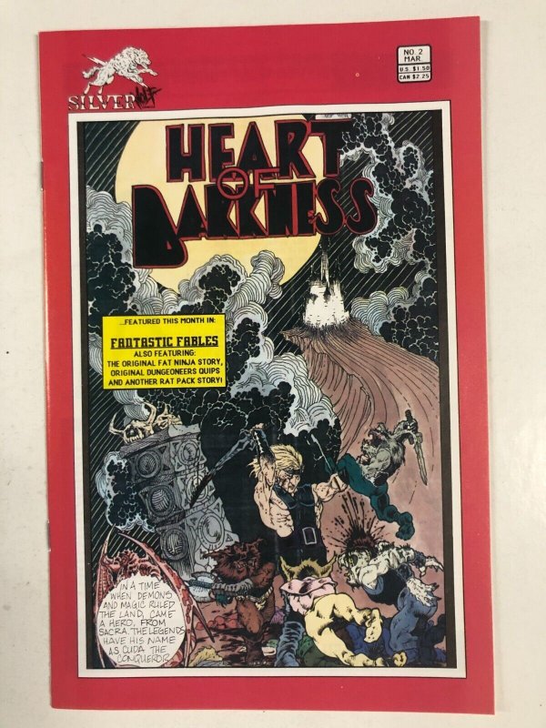 HEART OF DARKNESS (FANTASTIC FABLES 2) Tim Vigil UNDISTRIBUTED classic CUDA 1987