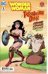 Wonder Woman Tasmanian Devil Special  Variant Cover  9.0 (our highest grade)