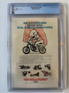 Fantastic Four 178 CGC 9.4 Newsstand Marvel Comics (1977)