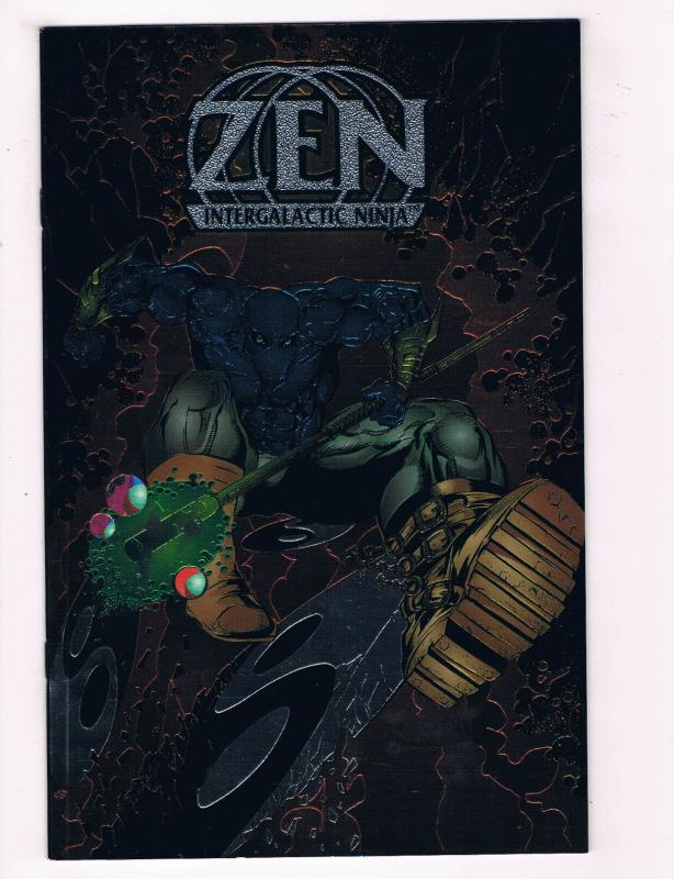 Zen Intergalactic Ninja #1 NM Entity Comics Die Cast Comic Book 1994 DE28