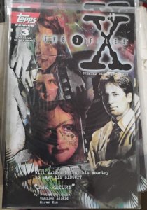 THE X FILES # 3   1995  TOPPS COMICS CHRIS CARTER TV THE RETURN