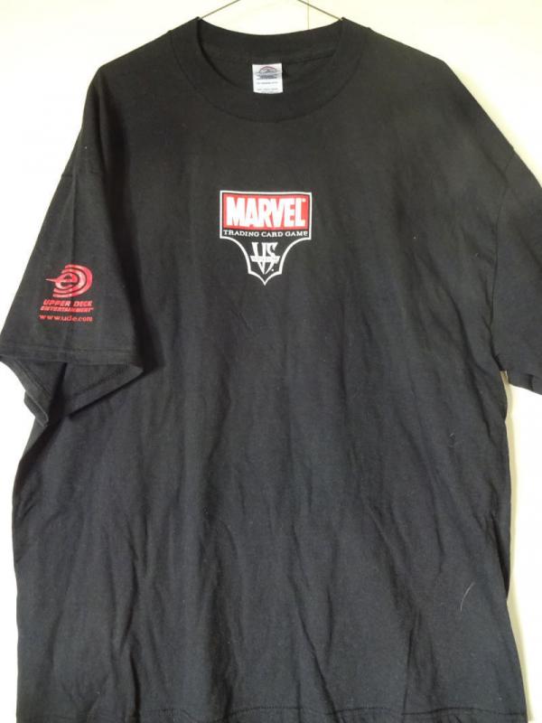 SPIDER-MAN / MARVEL Trading Card Game, Black T-SHIRT, New, X-Large, Upper Deck