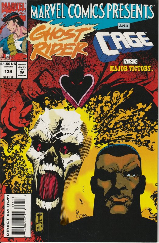 Marvel Comics Presents #134 (1993) Wolverine,  Ghost Rider, Iron Fist, Luke Cage