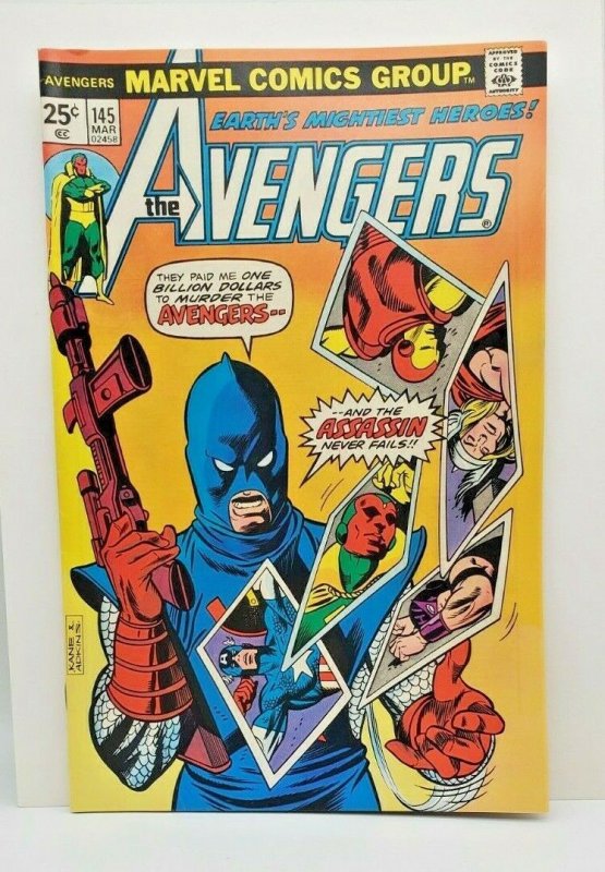 Avengers 1975 #140,141,142,143,144,145,146,147 LOT price on all 7  VF/NM