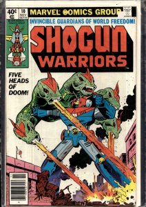 Shogun Warriors #10 (1979) The Shogun Warriors