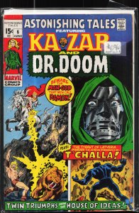 Astonishing Tales #6 (1971) Doctor Doom [Key Issue]