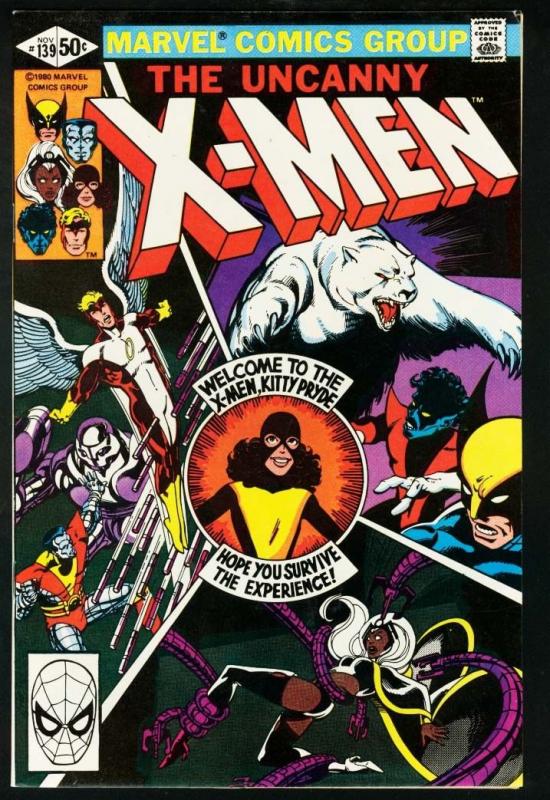 X-MEN #139-MARVEL COMICS-KITTY PRYDE/WOLVERINE/STORM VF/NM