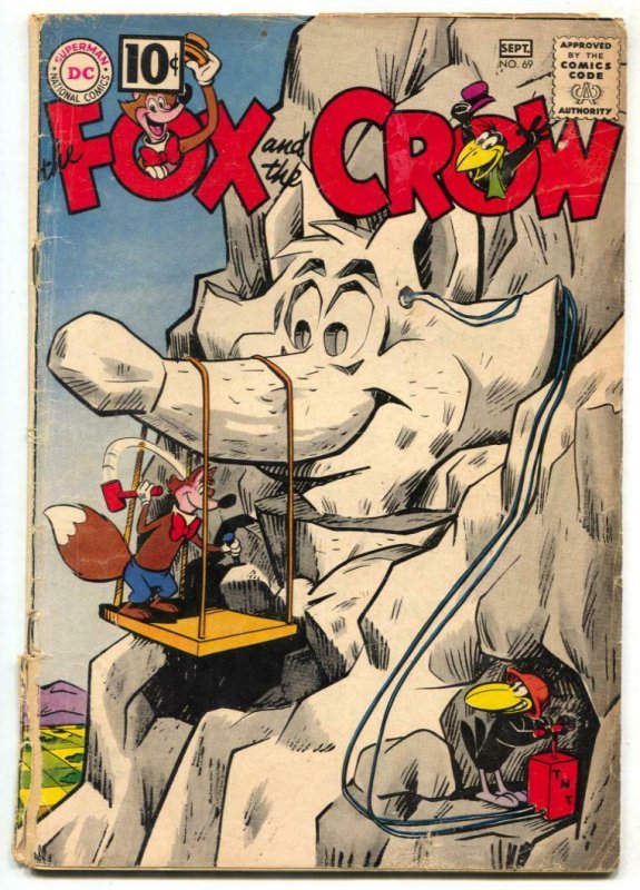 Fox and the Crow #69 1961- DC Funny Animal comic - F/G