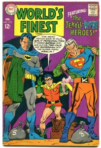 WORLDS FINEST #173 1966- TWO-FACE appears -DC COMICS-BATMAN-SUPERMAN