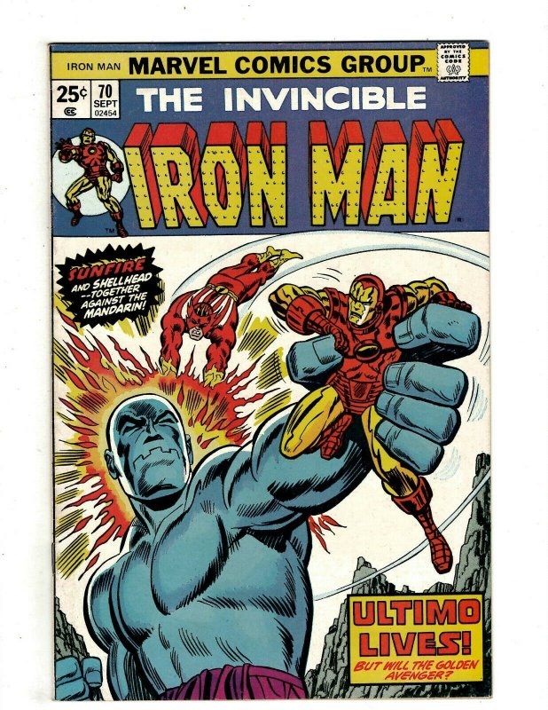 10 Iron Man Marvel Comics # 62 63 64 65 67 69 70 71 72 73 Tony Stark J451 