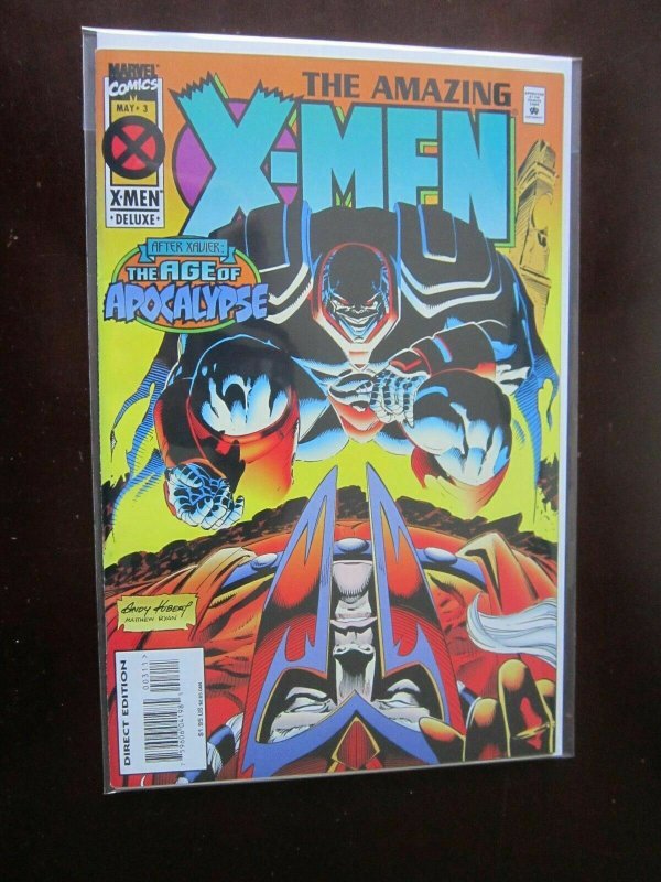 Amazing X-Men set from: #1-4 all 4 different books average 8.5 VF+ (1995)