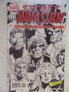 SECRET INVASION # 1 WIZARD WORLD SKETCH VARIANT