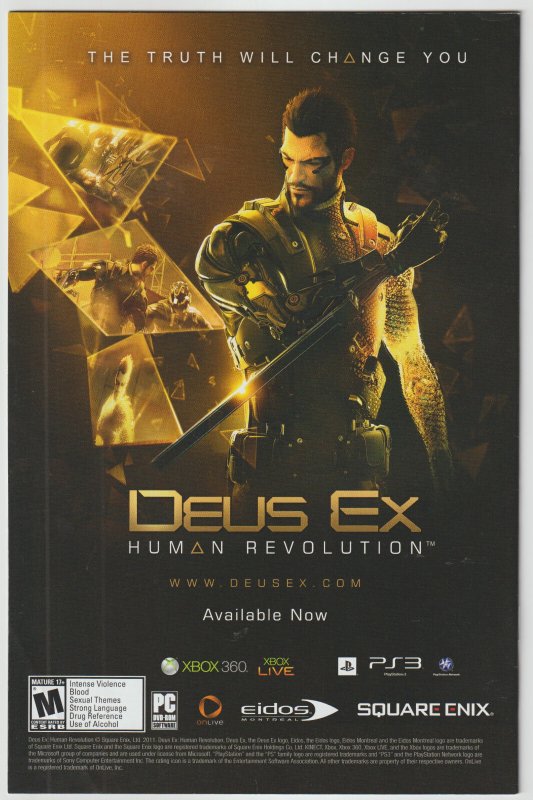 Captain Atom #1 (Nov 2011, DC), VG condition (4.0)