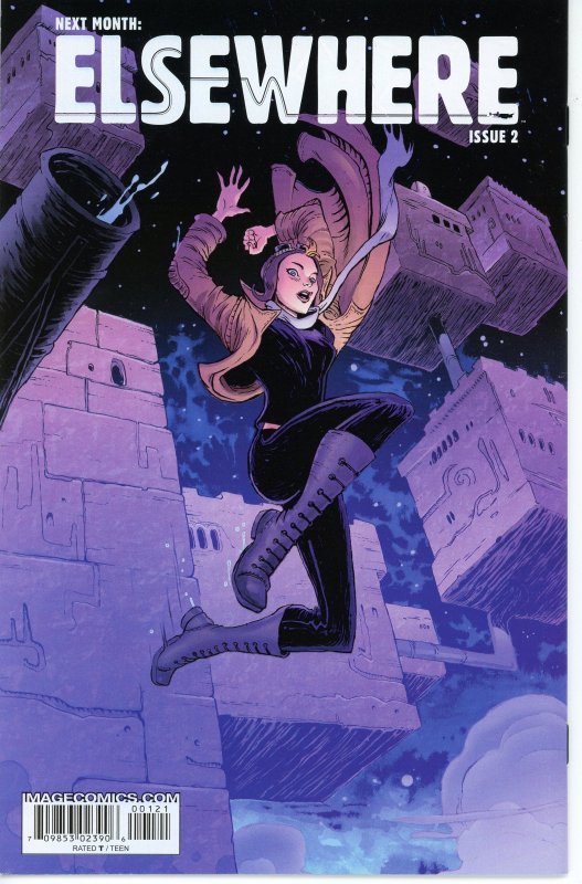 Elsewhere #1  9.0 (our highest grade)  Jay Faerber!  Amelia Earhardt!  2017