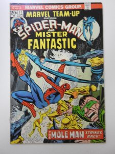 Marvel Team-Up #17  (1974) Spidey & Mr. Fantastic! Sharp VG+ Condition!