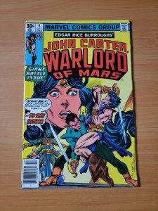 John Carter Warlord of Mars #5 ~ VERY FINE VF ~ 1977 Marvel Comic