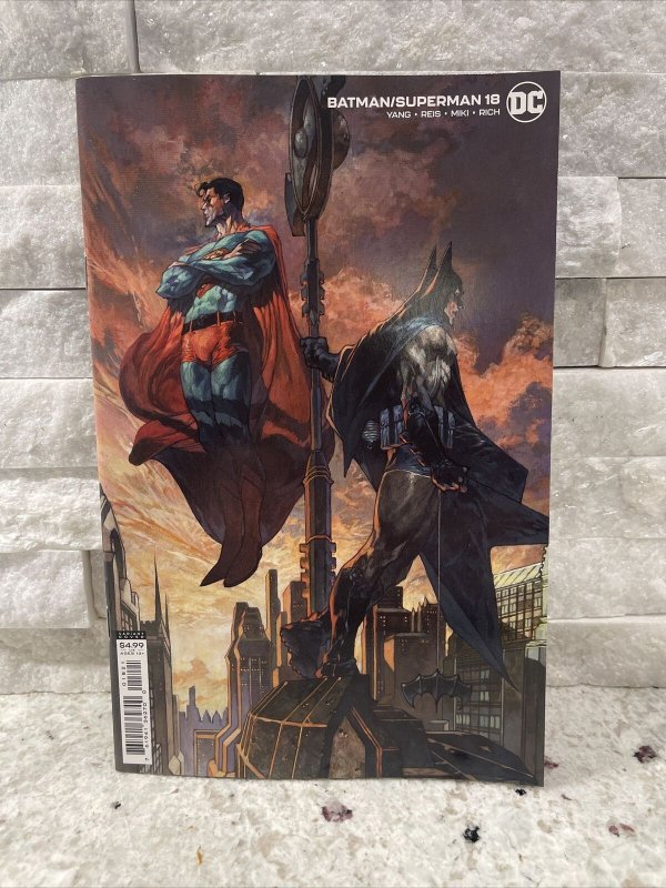 BATMAN SUPERMAN #18 COVER B SIMONE BIANCHI Painted VARIANT Card stock NM+