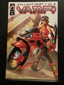 Vampi #23 (2002) Super high grade motorcycle cover! NM wow!