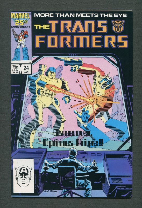 Transformers #24  / 9.4 NM  /  January 1987
