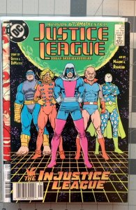 Justice League International #23 Newsstand Edition (1989)