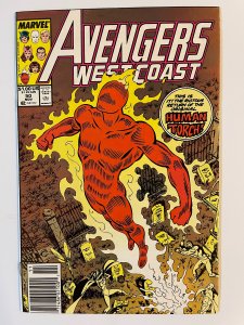 Avengers West Coast #50 - Newsstand NM- (1989)