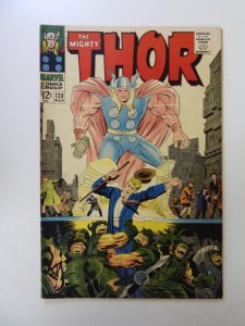 Thor #138 (1967) VG+ condition rusty staples