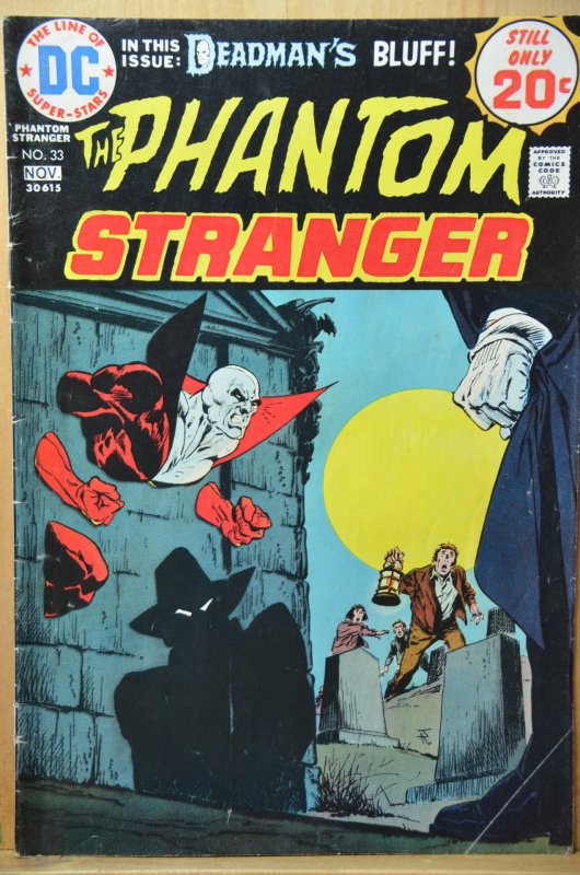 The Phantom Stranger #33 (1974) Deadman's Bluff !