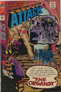 Attack (4th Series) #8 VF ; Charlton | November 1972 Organ Player