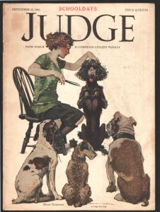 Judge 9/23/1922--Classic Orson Lowell cover art-comic art by Robert Patterson...