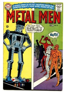 Metal Men #15 1965 comic book DC Silver Age- Robot cover