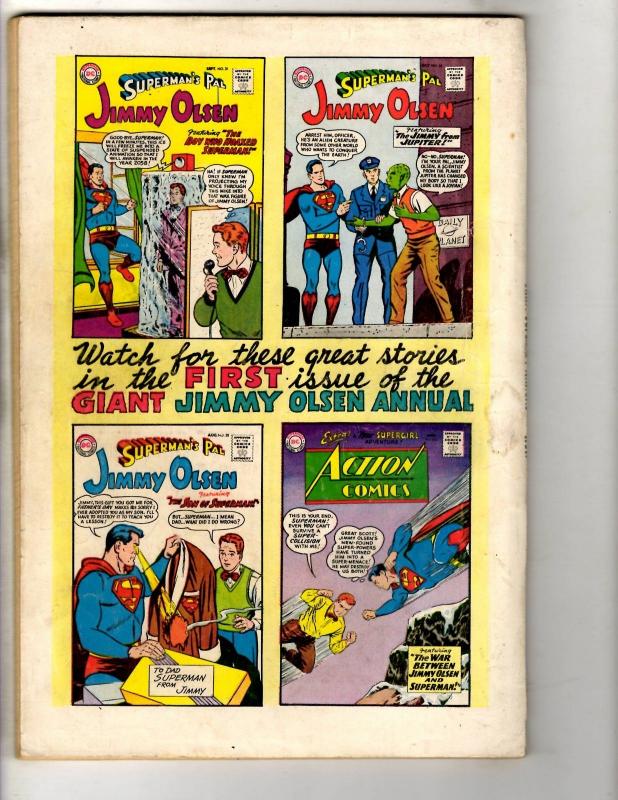 Giant Superboy Annual # 1 VG/FN DC Comic Book Krypto Superboy Smallville JL14