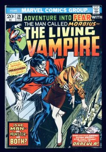 Adventure into Fear #20. (1974) 1st Morbius! 6.0+