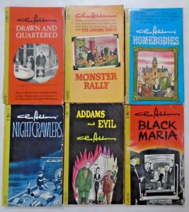 Charles Chas Addams Pocket Book Editions #1-6; All 1st Editions!
