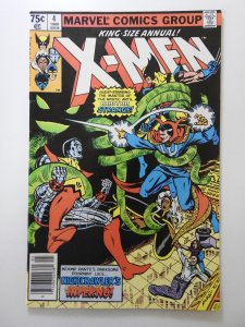 X-Men Annual #4 Newsstand Edition (1980) W/ Dr. Strange! Sharp VF Condition!