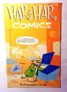 Har Har Comics #2 (1992) Fantagraphics Books Hyper Al 1st Print Comic Book
