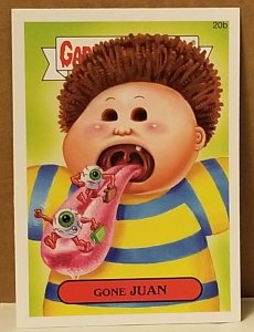 2015 Garbage Pail Kids  #20b Gone Juan