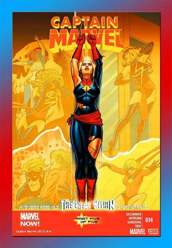 Captain Marvel #14 CGC 9.6 HOT~KEY 1st APP KAMALA/MCU 1st YOUNG AVENGERS Hawkeye