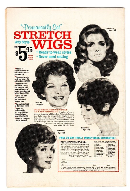 YOUNG ROMANCE-#195-comic book NICE ISSUE Swimsuit beach cvr