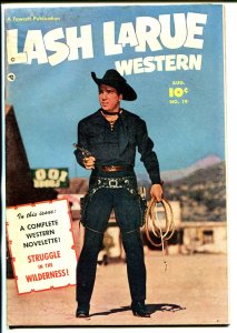 Lash LaRue #19  1951 - Fawcett  -VG+ - Comic Book