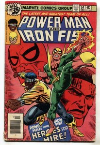 Power Man and Iron Fist #54--1978--comic book--First HEROES FOR HIRE