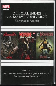 Wolverine, Punisher & Ghost Rider: Official Index to the Marvel Universe #8 (...