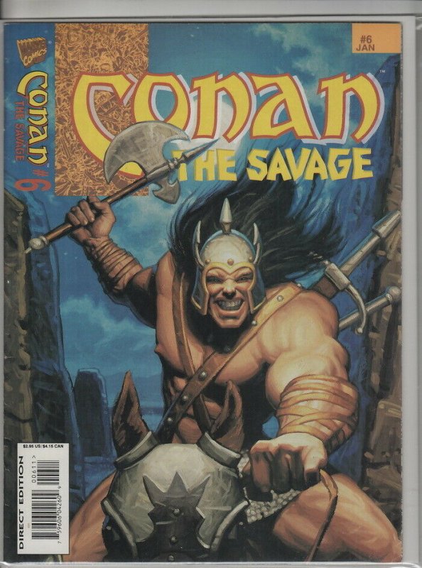 CONAN THE SAVAGE #6 VG/F A01289