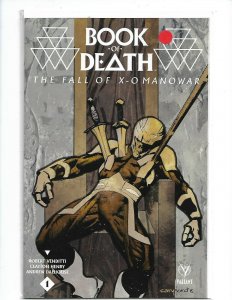 Book of Death The Fall of X-O Manowar #1A, NM 9.4, 1st Print, 2015  nw123b